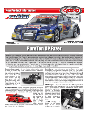 kyosho pureten gp fazer