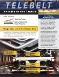 Putzmeister Telebelt Telescopic Cable User Manual