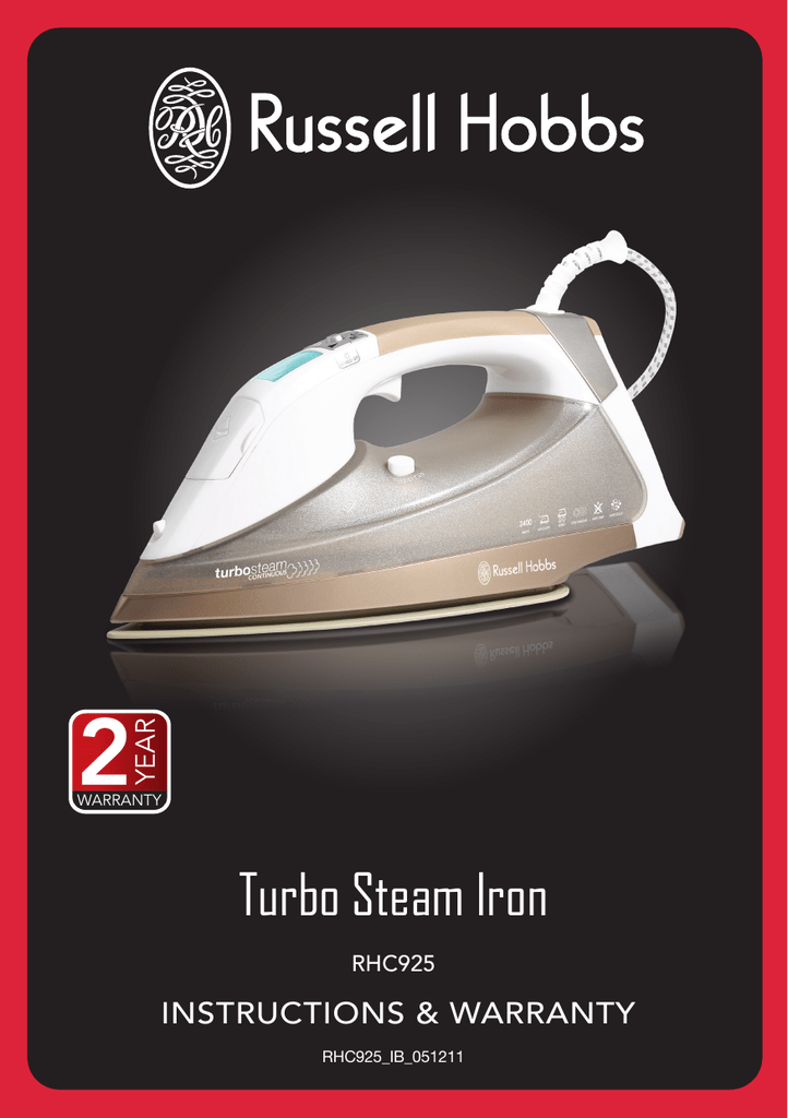 turbo steam iron