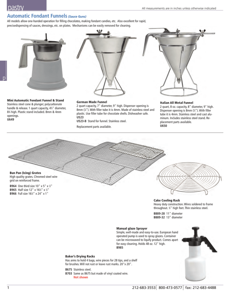 Pastry Jb Prince Manualzz
