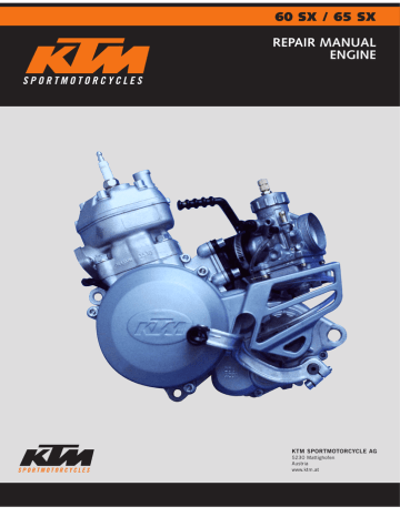 60 sx / 65 sx repair manual engine 