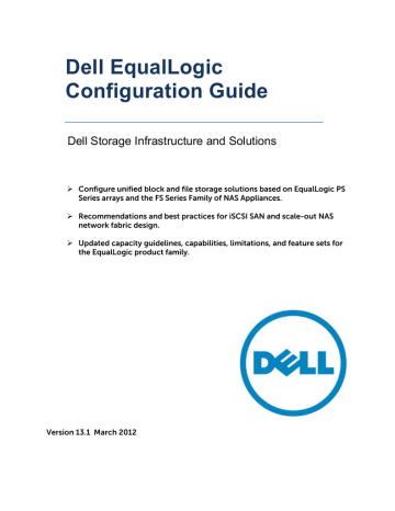 dell equallogic san hq unable to connect to array