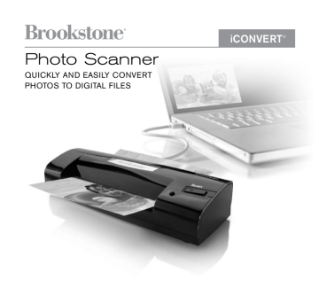 brookstone iconvert photo scanner reviews