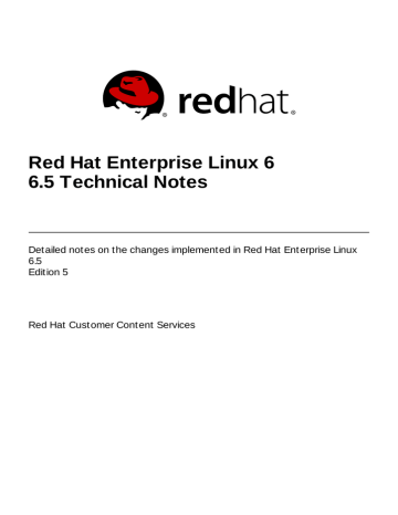 red hat enterprise linux server release 6.5