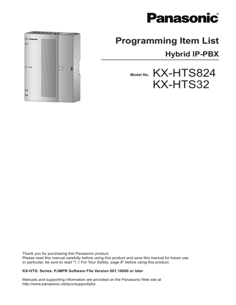 Programming Item List Manualzz