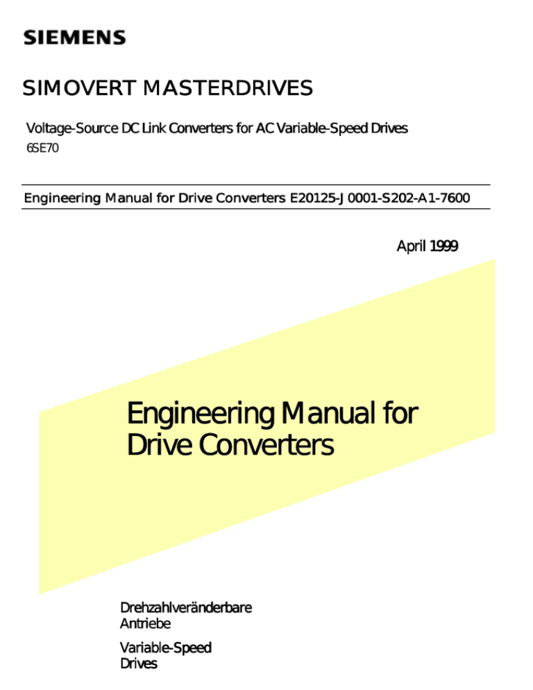 Engineering Engineering Manual For Drive Manualzz