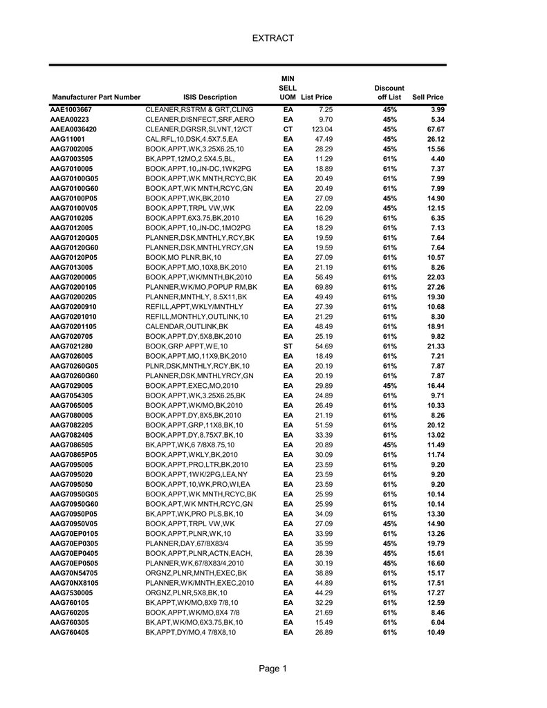 Staples Oc Price Effective 3 9 10 Manualzz