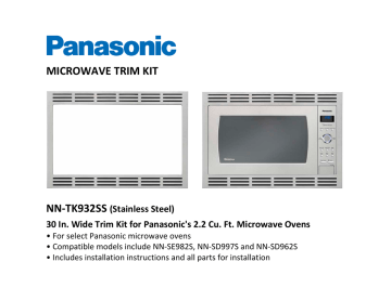 panasonic nn se9825