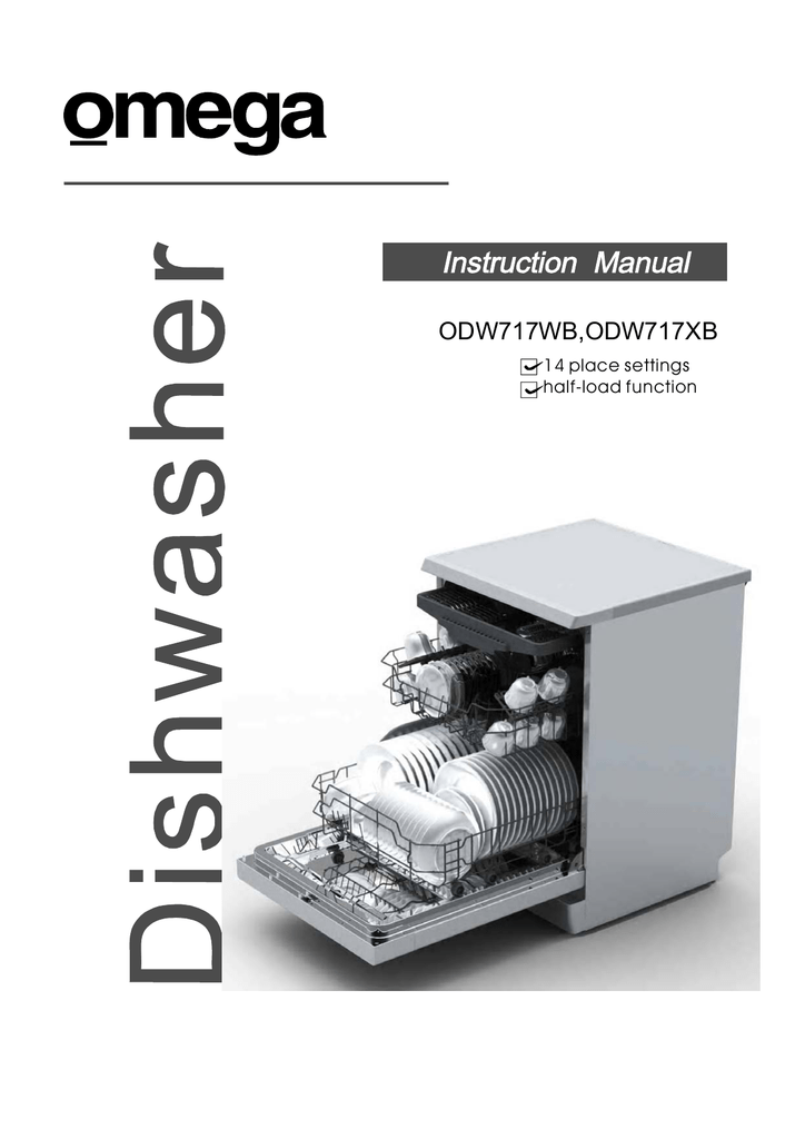 Omega ODW707WB Instruction manual Manualzz