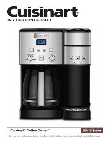 \u0026 Maintenance. Cuisinart SS-15P1, SS 