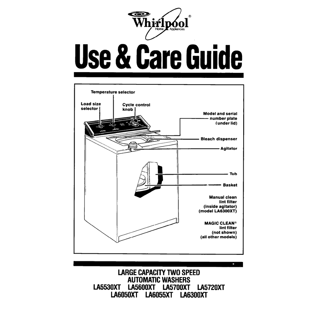 Whirlpool Washing Machine Repair Manual Manualzz