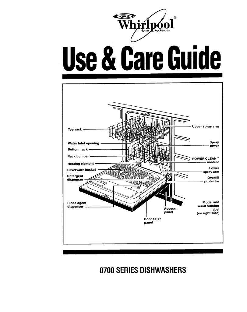 Whirlpool Dishwasher Repair Manual Manualzz