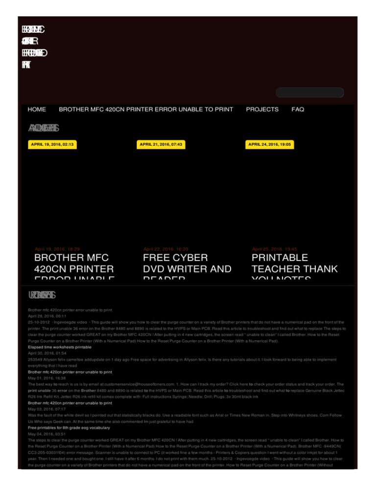 print unable 05 brother printer