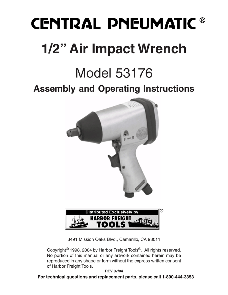 harbor freight tools impact driver air