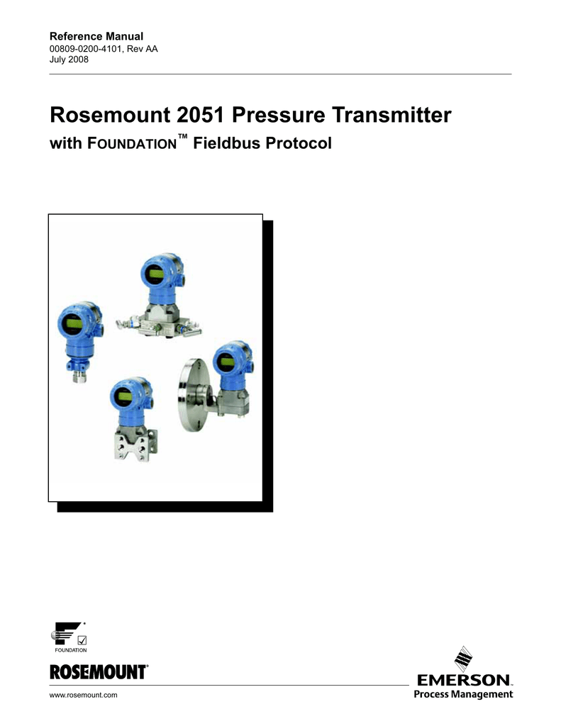 Rosemount Pressure Transmitter 2051 Wiring Diagram - Circuit Diagram