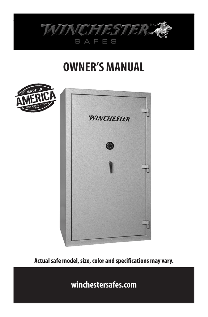 Winchester owner`s manual Manualzz