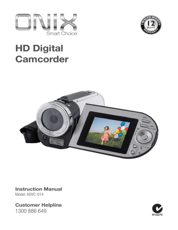 onix hd digital camcorder