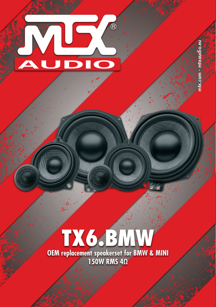 mtx bmw speakers