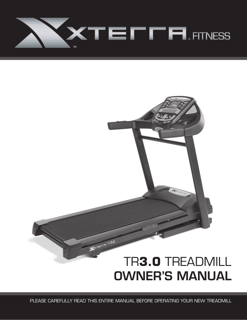 Xterra trail discount racer 3.0 treadmill