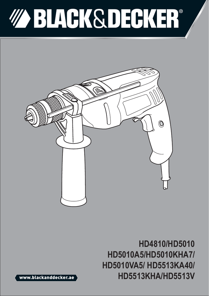 Image of Black & Decker BPHR323K direct website