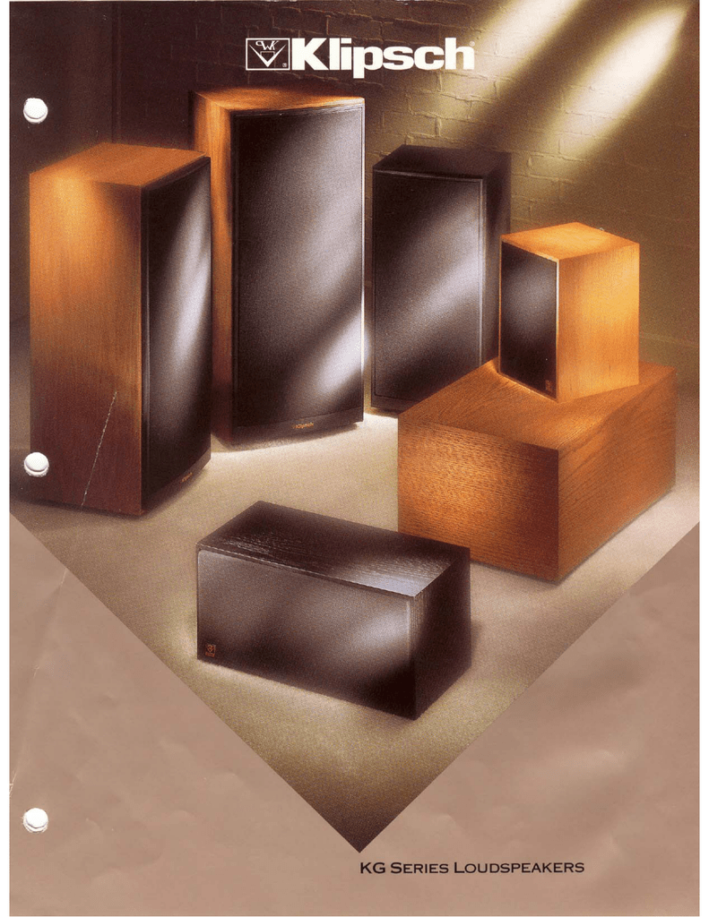 klipsch kg series