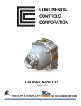 Continental Controls GV1 Gas Valve Manual: AI Chat