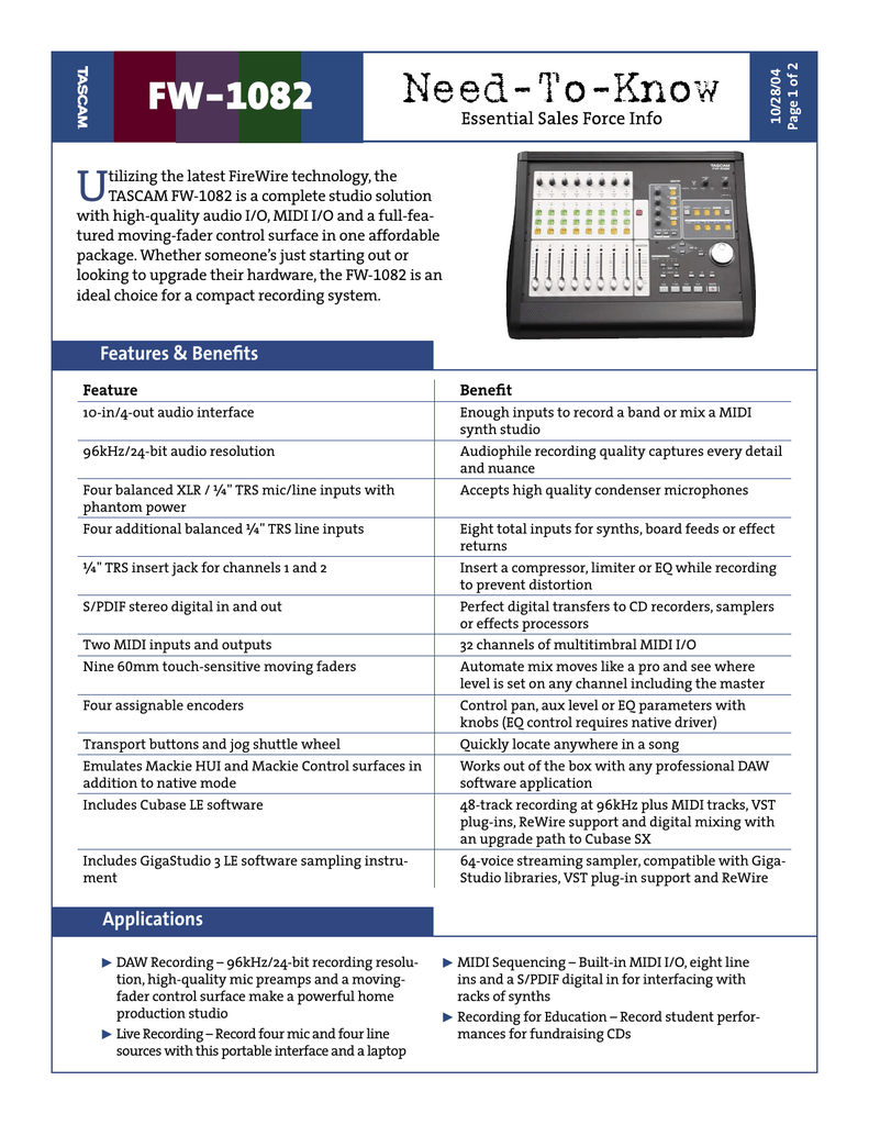 Tascam