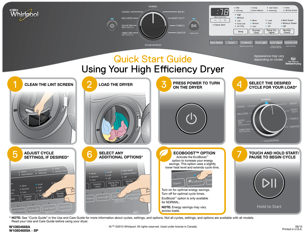 quick-start-guide-using-your-high-efficiency-dryer-manualzz