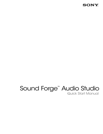 sony sound forge audio studio 10 review