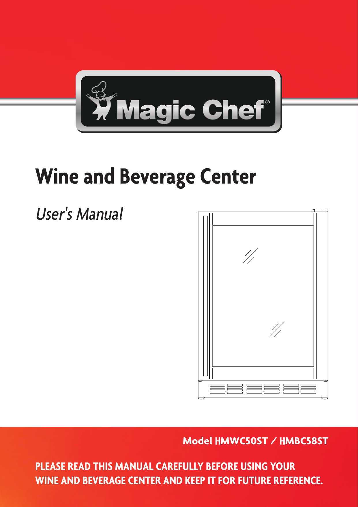 Magic Chef Beverage 23.4 in. 154 (12 oz.) Can Beverage Cooler