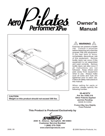 Aeropilates performer 2024 xp 610