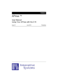 Innovative Systems APmax User Manual: AI Chat