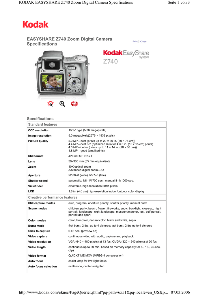 Kodak Z7590 Firmware