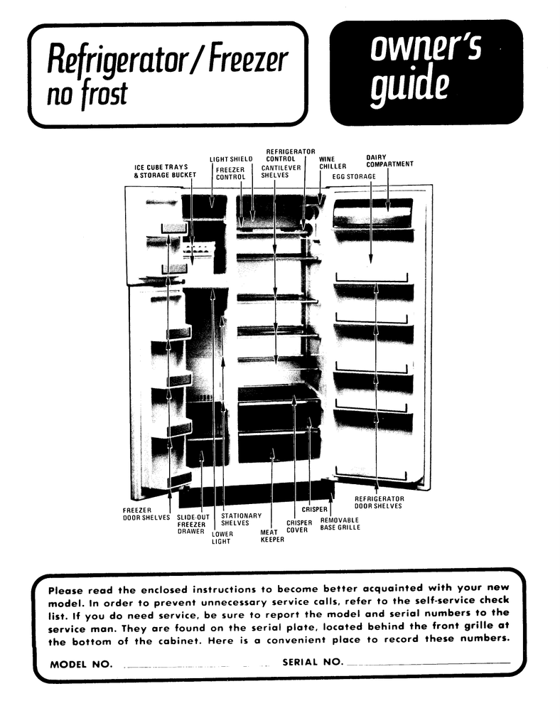 Magic Chef Refrigerator Repair Manual Manualzz