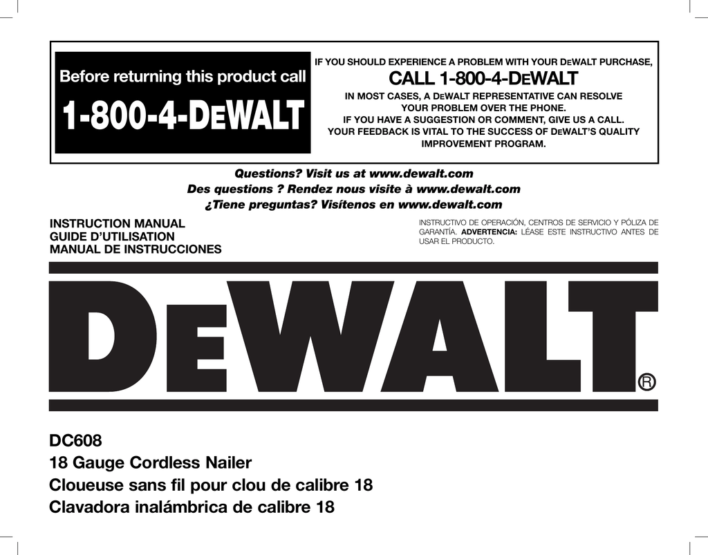 Dewalt dc608 hot sale