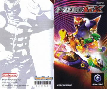 F Zero Gx Nintendo Gamecube Manual Manualzz