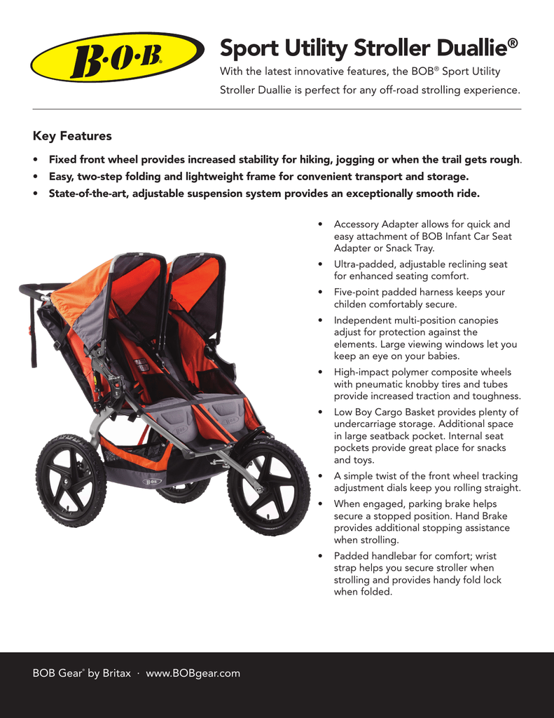 britax bob sport utility stroller