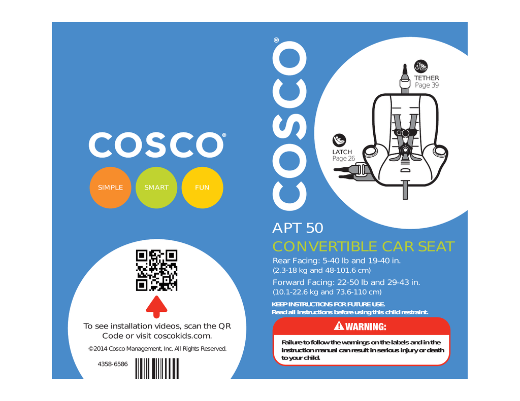cosco apt 50 manual