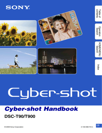 Sony DSCT90T Digital Camera User manual | Manualzz