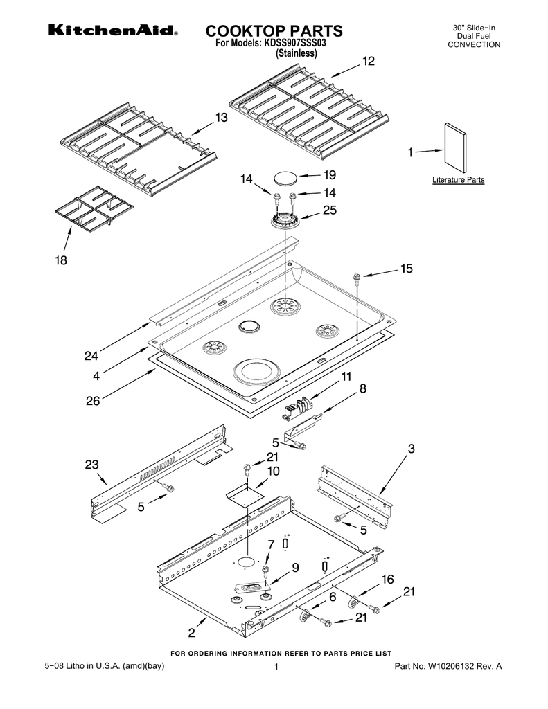 cooktop parts Manualzz