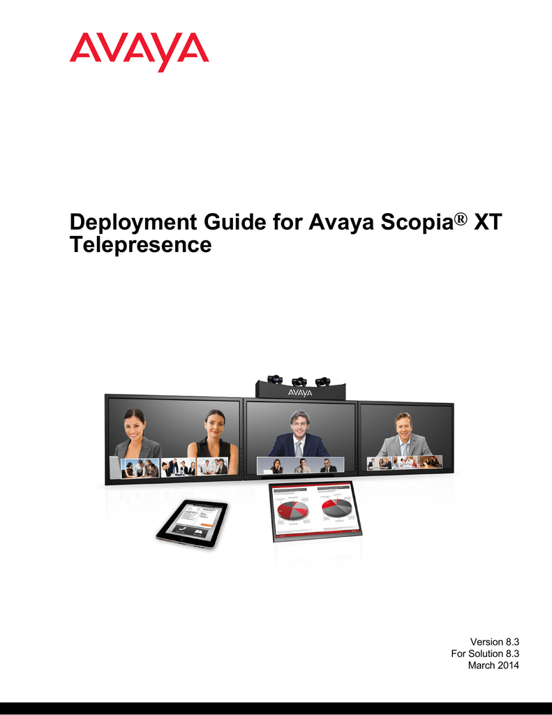 Deployment Guide for Avaya Scopia® XT Manualzz