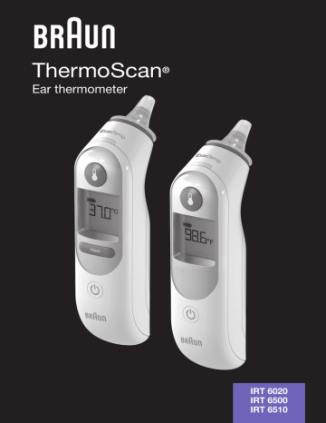 Braun ThermoScan 5, ThermoScan IRT 6020, ThermoScan IRT 6510