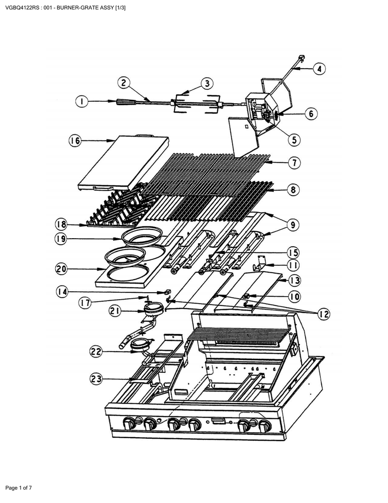 Yard, Garden & Outdoor Living Viking PE070184 Rotisserie Motor Grill
