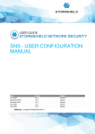 Stormshield Network Security User Guide - SNS User Configuration Manual