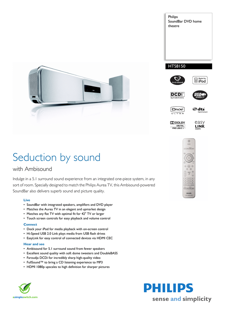 philips easylink soundbar