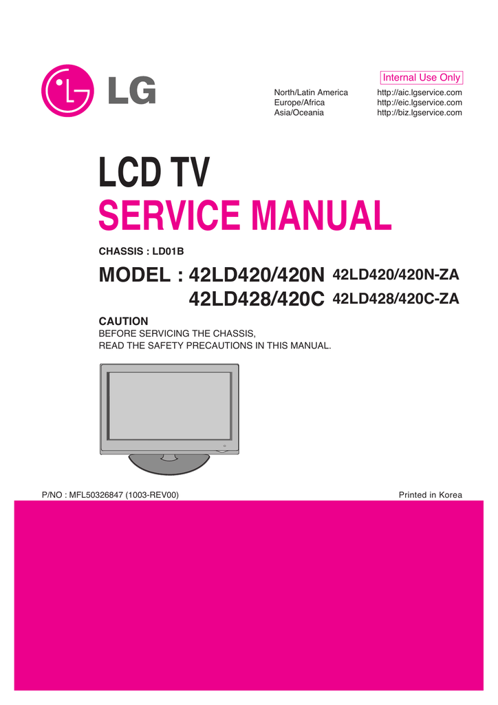 lcd tv service manual Manualzz