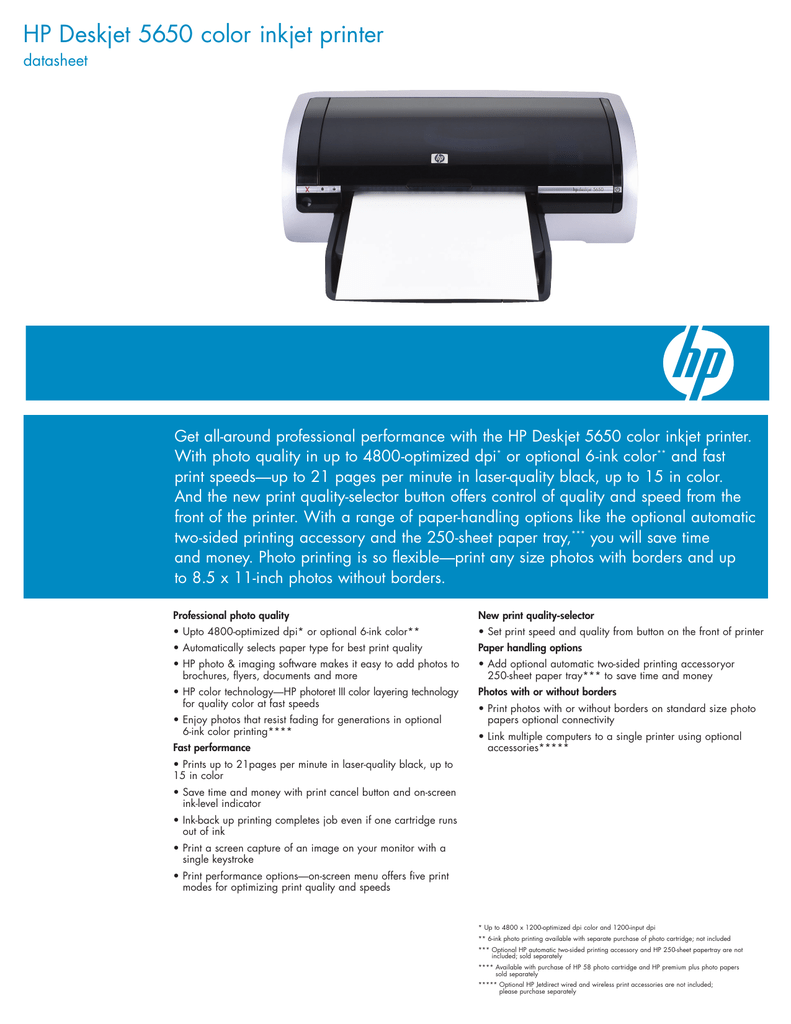 hp deskjet 960c driver windows 7 32bit