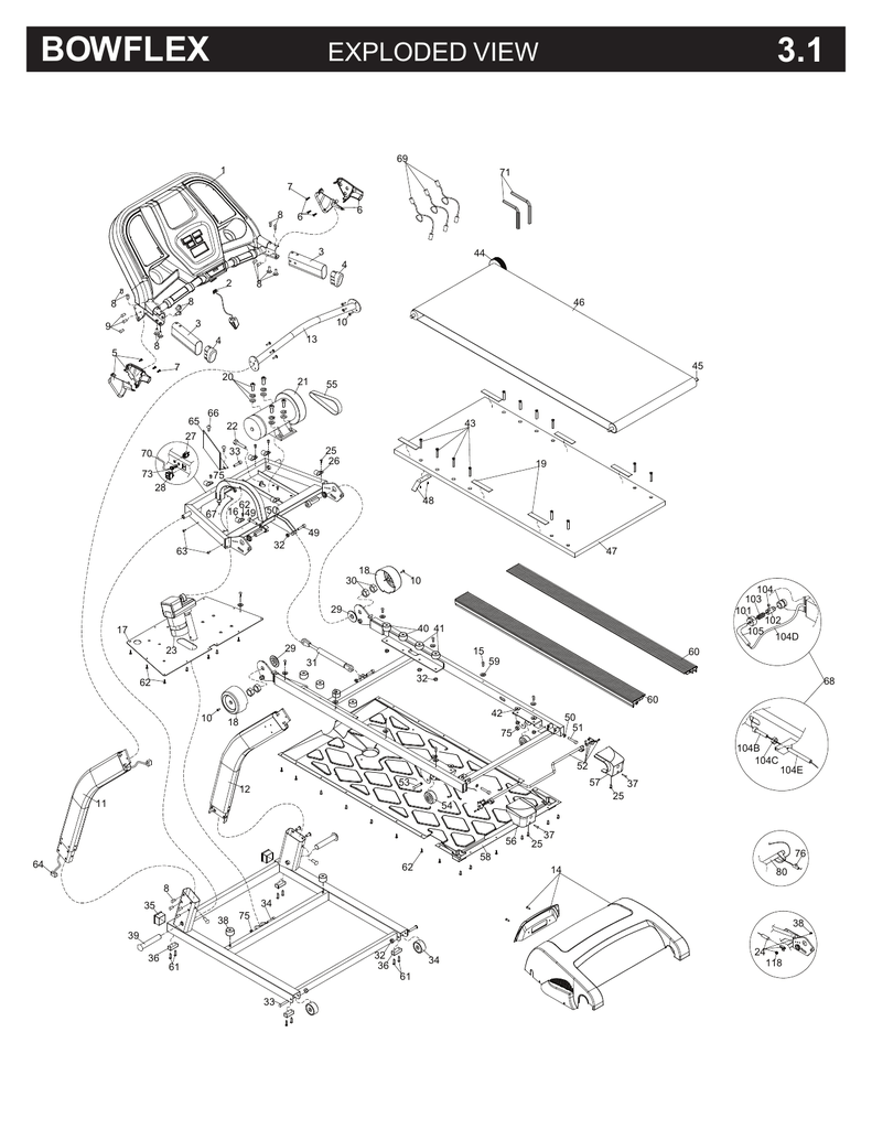 BOWFLEX 3.1 TREAD.indd | Manualzz