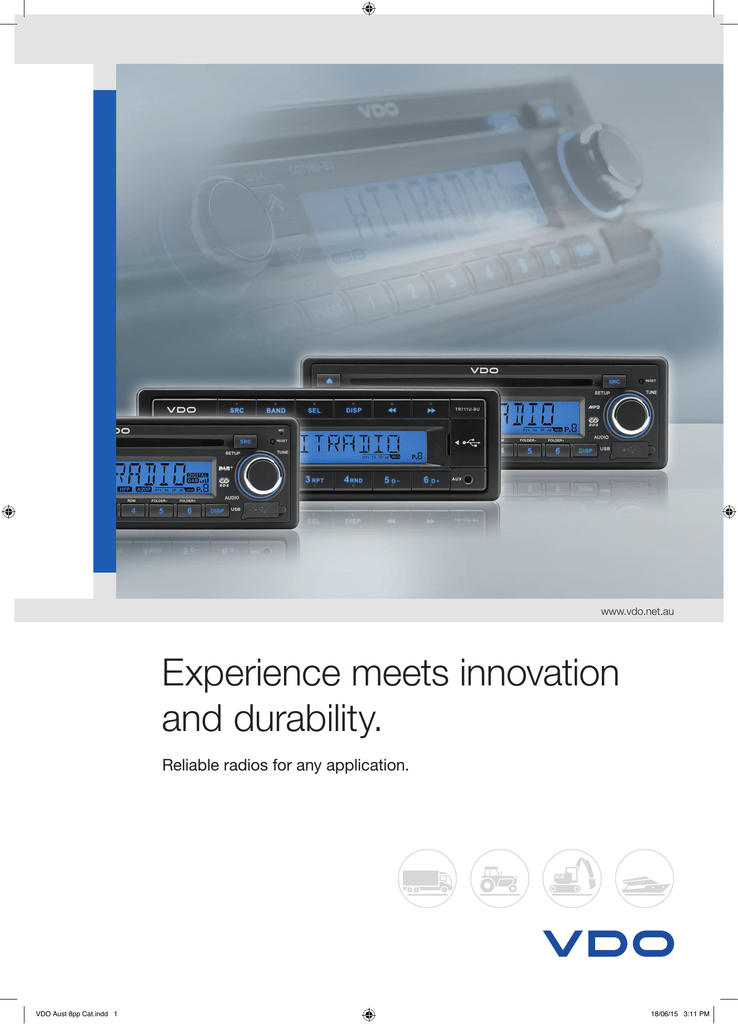 Siemens VDO VDO TR712UB-BU Media-Tuner//AUX//USB//Bluetoot