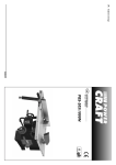 Circular table saw PBS-205/1000N User Manual